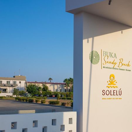 Buka Sandy Beach Messíni Eksteriør billede